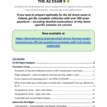 A2 Drone Licence Exam Ireland – Advanced Theory, Extensive Study Materials & 500+ Exam-style Questions & Answers